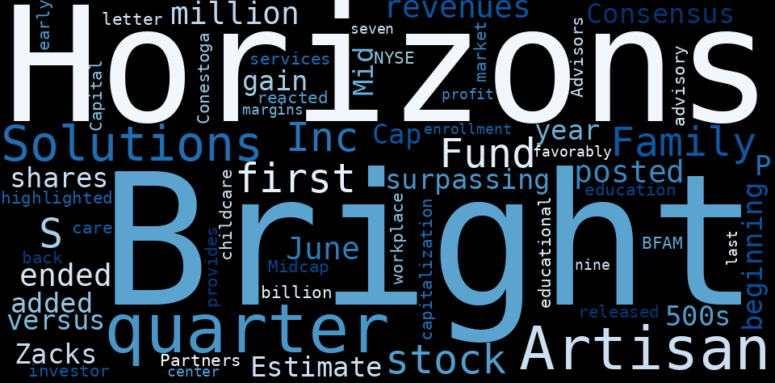 Bright Horizons Family Solutions