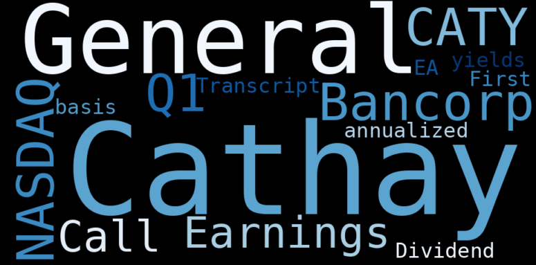 Cathay General Bancorp