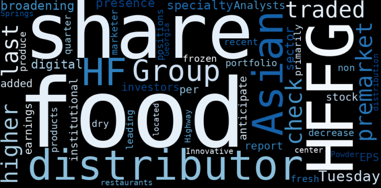 HF Foods Group