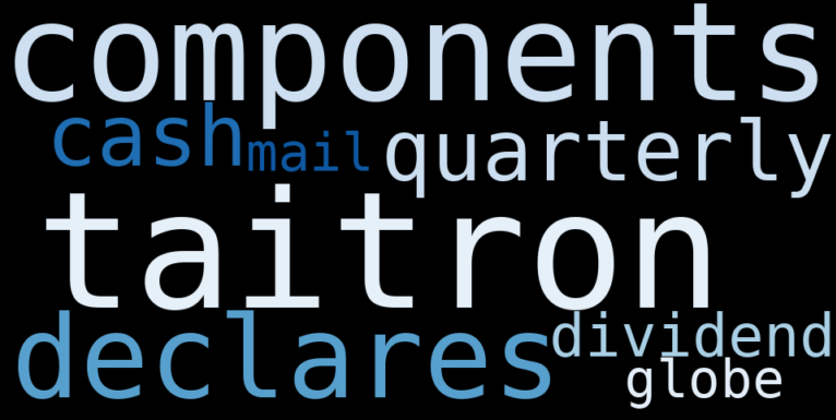 Taitron Components