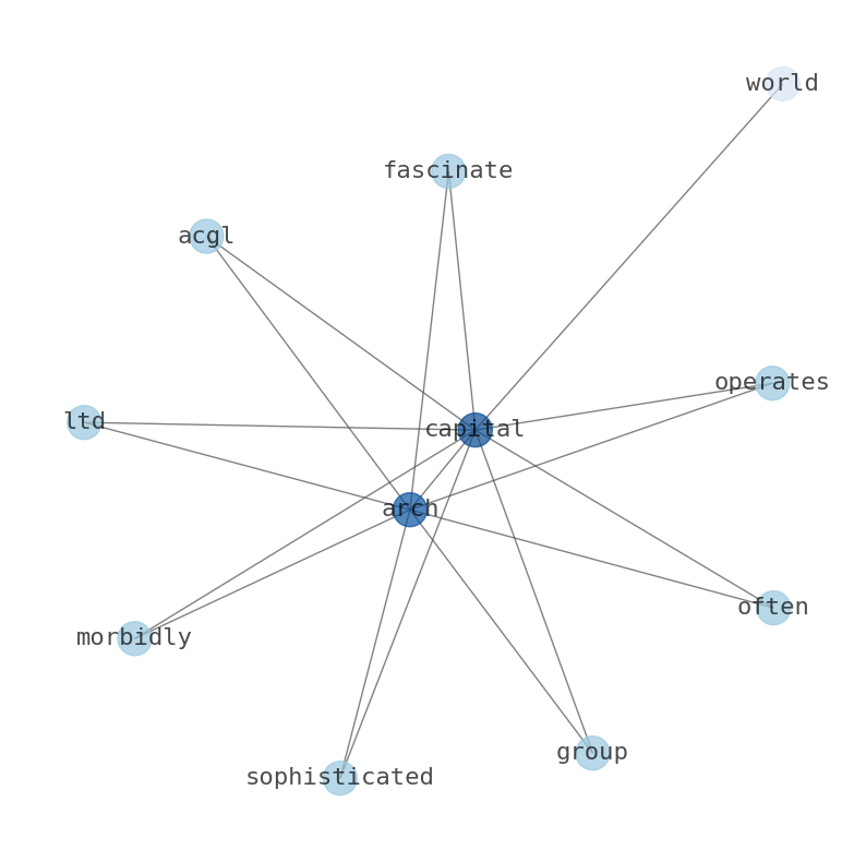 Concept map for Arch Capital Group (ACGL)