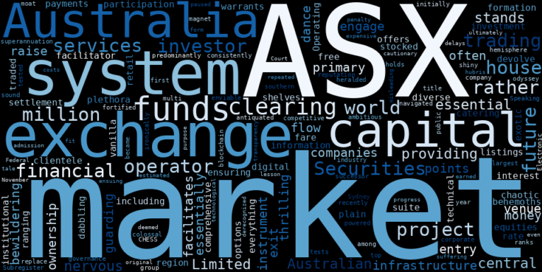 WordCloud Graph for ASE Technology Holding Company (ASX)