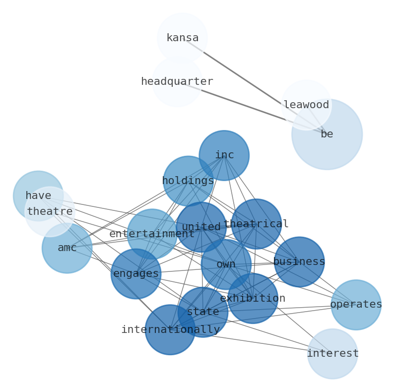 Semantic Network for AMC Entertainment Holdings (AMC)